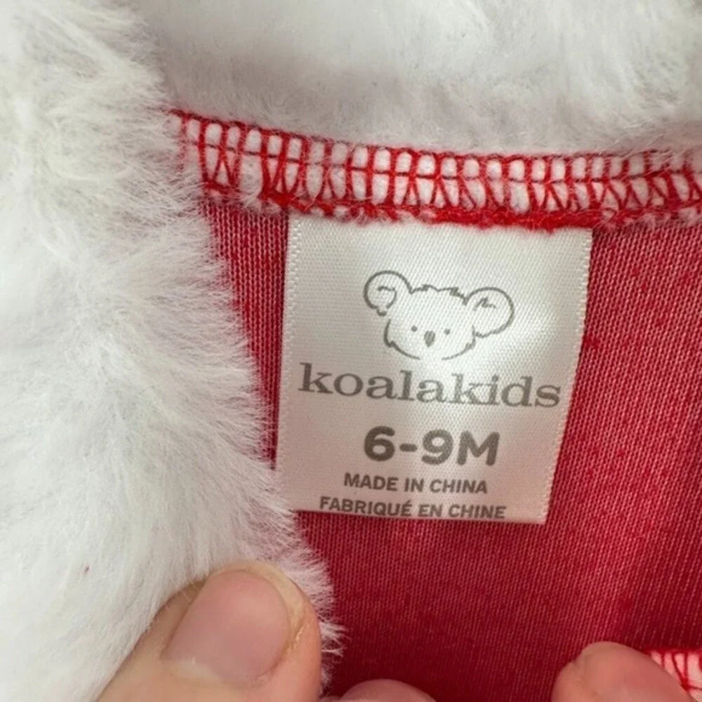 Koala Kids Santa‎ 3 Piece Outfit Size 6-9 Months NWT Baby's First Christmas